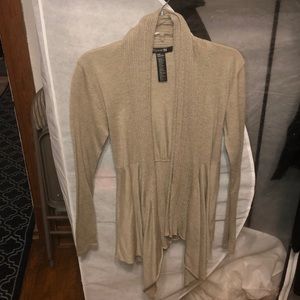 Cute light brown/beige cardigan sweater